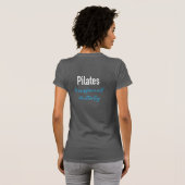 T-shirt chemise de 500 cours de Pilates (Dos entier)
