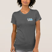 T-shirt chemise de 500 cours de Pilates (Devant)