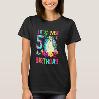 T-shirt Chemise de 5e anniversaire pour Filles Son Anniver