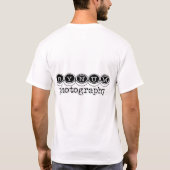 T-shirt Chemise de "B" (Dos)