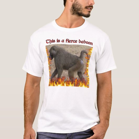 T-shirt Chemise de babouin (Devant)