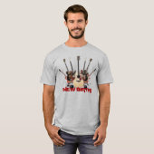 T-shirt Chemise de bande (Devant entier)