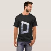 T-shirt Chemise de bande de "D" (Devant entier)