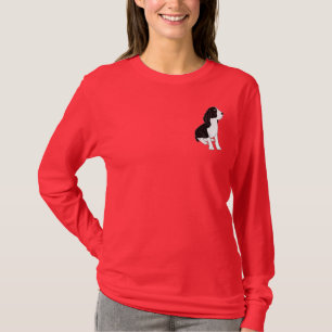 T-shirt Chemise de bande dessinée de springer spaniel de