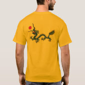 T-shirt Chemise de bannière de dynastie de Qing (Dos)
