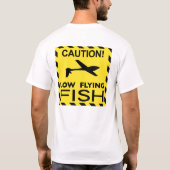 T-shirt Chemise de "bas poissons de vol" (Dos)