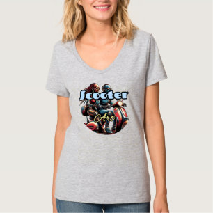 T-shirt Chemise de base à col en V pour femme