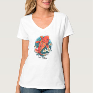 T-shirt Chemise de base à encolure en V pour femmes