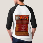 T-shirt Chemise de base-ball (Dos)