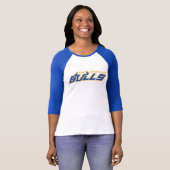 T-shirt Chemise de base-ball (Devant entier)