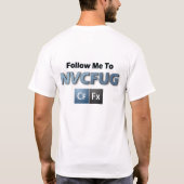 T-shirt Chemise de base de NVCFUG (Dos)