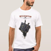 T-shirt Chemise de base de Wolverton # 1 (art d'avant (Devant)
