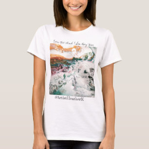 T-shirt chemise de base pour femmes - Même le Vent et la