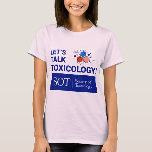 T-shirt Chemise de base pour femmes - Parlons tox (Abstrai (Devant)