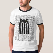 Chemise de base Vintage Black Cat