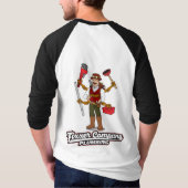 T-shirt chemise de baseball (Dos)