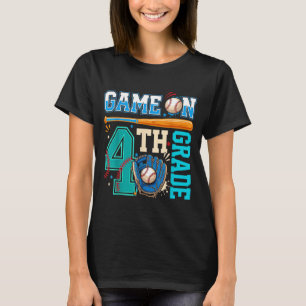 T-shirt Chemise de baseball retour à l'école garçons Jouon