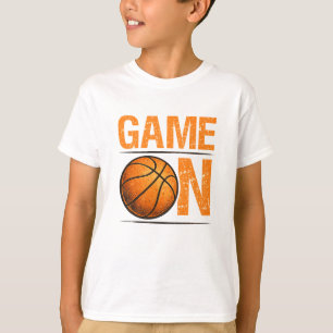 T-shirt Chemise de basketball Game On Vintage