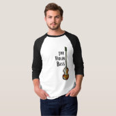 T-shirt Chemise de basse de violon (Devant entier)