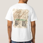 T-shirt Chemise de bataille de brigade de Stonewall (Dos)