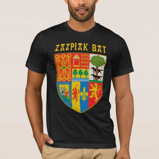 T-shirt Chemise de batte de Zazpiak (Devant)