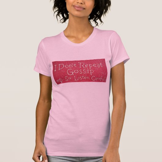 T-shirt Chemise de bavardage (Devant)