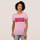 T-shirt Chemise de bavardage (Devant entier)