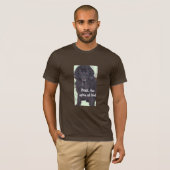 T-shirt Chemise de bave de chien de Terre-Neuve (Devant entier)