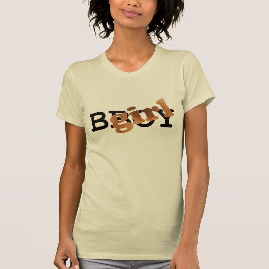 T-shirt Chemise de BGirl (Devant)