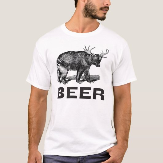 T-shirt Chemise de bière (Devant)