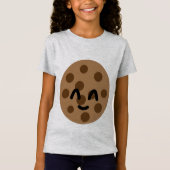 T-Shirt Chemise de biscuit d'Emoji (Devant)