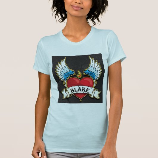T-shirt chemise de blake (Devant)