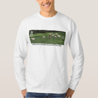 Chemise de blanc de gambades de chiot