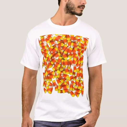 T-shirt Chemise de bonbons au maïs (Devant)