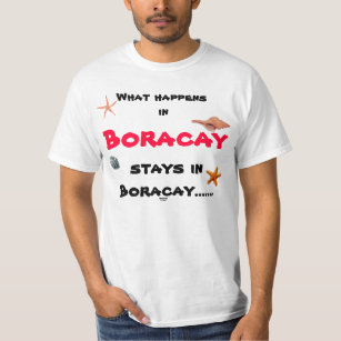 T-shirt Chemise de Boracay, Philippines… Pinoy