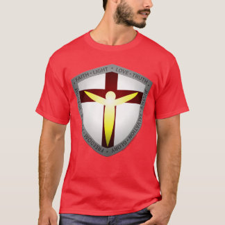 T-shirt Chemise de bouclier du Christ