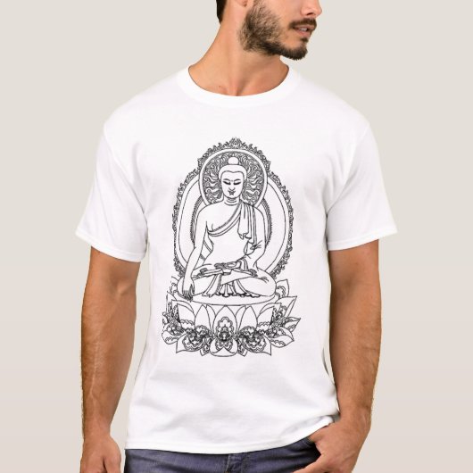 T-shirt Chemise de Bouddha (Devant)