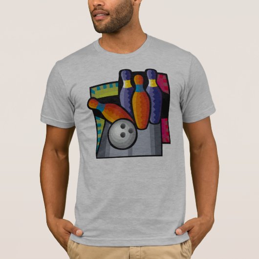 T-shirt Chemise de bowling (Devant)