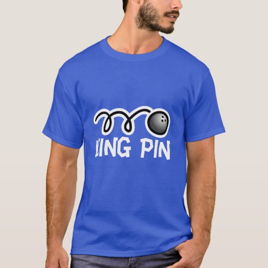 T-shirt Chemise de bowling| Épingle du roi (Devant)