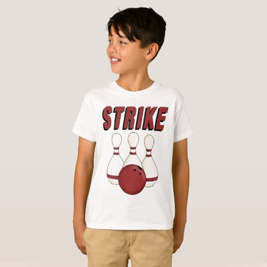 T-shirt Chemise de Bowling Kids Rock (Devant entier)