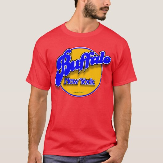 T-shirt Chemise de Buffalo NY BGswoop (Devant)