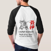 T-shirt Chemise de Bujinkan (Dos)