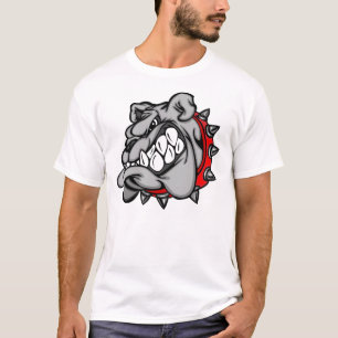 T-shirt Chemise de bulldog effrayante