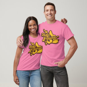 T-shirt Chemise de burn-out de Malecopywriter pour des