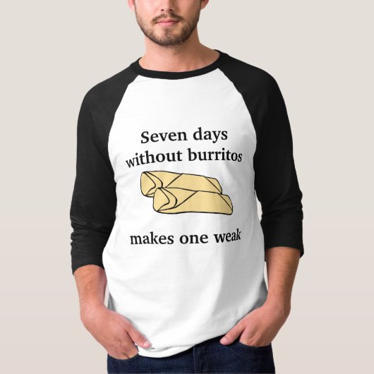 T-shirt Chemise de Burritos (Devant)