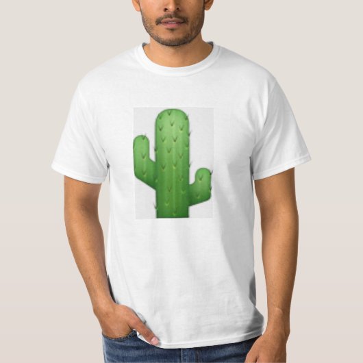T-shirt chemise de cactus (Devant)