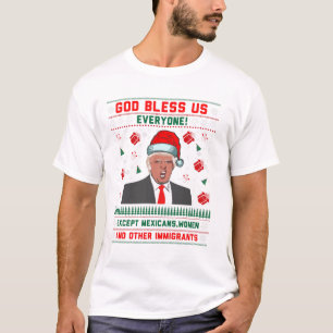 T-shirt Chemise de cadeau de Noël de casquette de Père