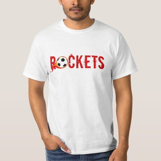 T-shirt Chemise de cadeau de Rocket pour l'entraîneur (Devant)