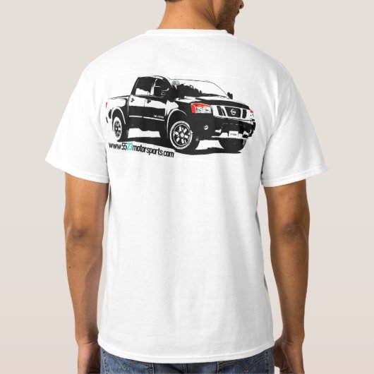 T-shirt Chemise de camion de titan (Dos)