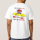 T-shirt chemise de camp (Dos)